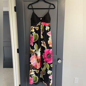 As U Wish floral maxi dress